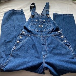 R.V.T women overall sz L denim